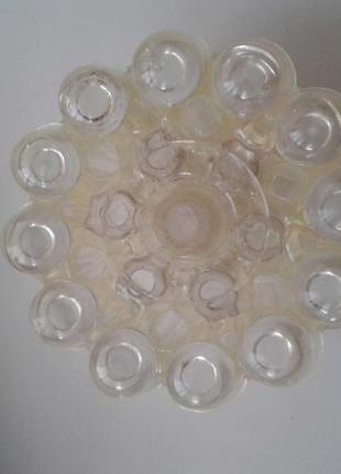 Оригинальная винтажная салфетница пластик клеймо