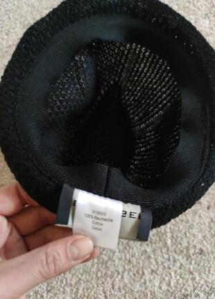 Шляпа черная летняя s seeberger3 фото