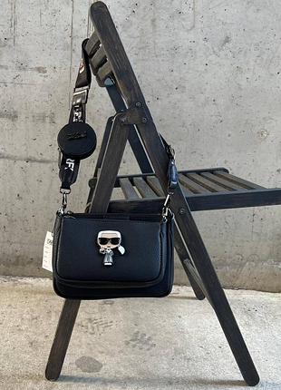 Сумочка в стиле karl lagerfeld 1:1 с оригиналом отличного качества
