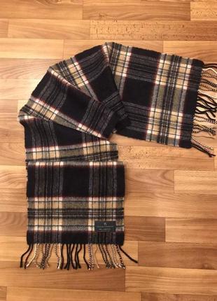 Шарф шерстяной lochccaron шотландия