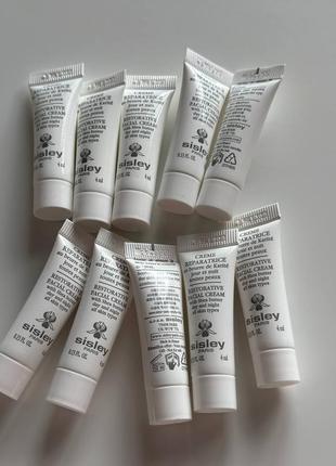 Відновлюючий крем для обличчя sisley botanical restorative facial cream with shea butter міні по 4мл1 фото