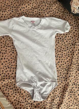 Боди трико короткий рукав для танцев / атлетики / повседневности