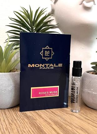 Оригінал парфум пробник  парфумована вода montale roses musk оригинал парфю духи