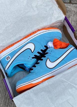 nike gold sb dunk low club 582 фото