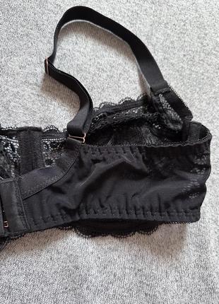 36dd 80e primark кружевной кружево бюстгальтер лифчик лиф бра на косточках черный3 фото