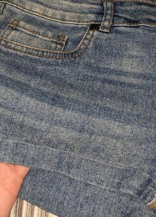 Блакитні джинсові шорти denim co #28785 фото