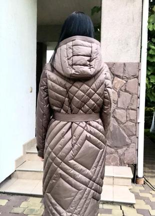Стеганное утепленное пальто бренда kataleya6 фото