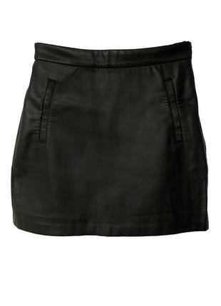 Кожаная мини-юбка pull&bear 2