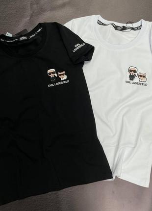 Женская футболка karl lagerfeld