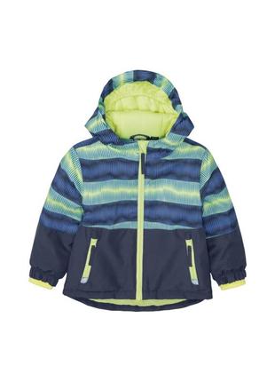 Термо-куртка лижна  086-92 см (12-24 months)  мембранна (3000мм) для хлопчика lupilu 393124 темно-синій