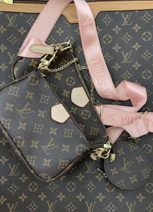 Сумочка клатч в стиле louis vuitton 3 в 1