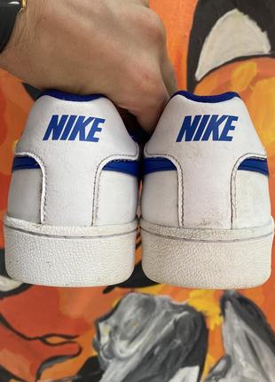 Nike court royale кеды мокасины 45 размер кожаные белые оригинал6 фото
