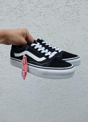 Замшевые, черные кеды vans old skool, натуральная замша, наложенный платеж3 фото