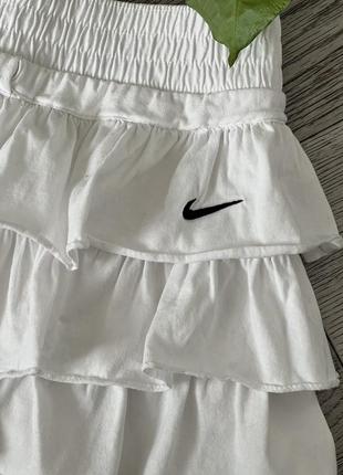 Юбка nike womens tennis skirt white