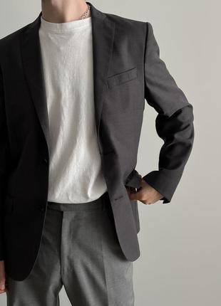 J.lindeberg marlane soft wool blazer jacket пиджак блейзер жакет оригинал шерсть новый премиум люкс серый стильный современный дорогой2 фото