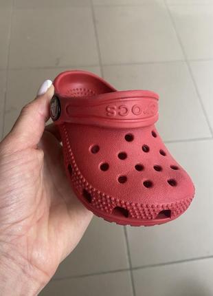 Crocs кроксы детские размер с5/22 оригинал