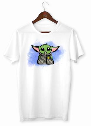 Футболка  з оригінальним принтом "yoda. йода" push it