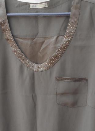 Оригинальная шелковая блузка блуза nile3 фото