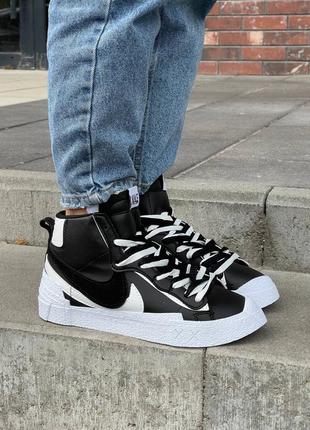 120298083 white nike blazer x sacai white black premium 2590