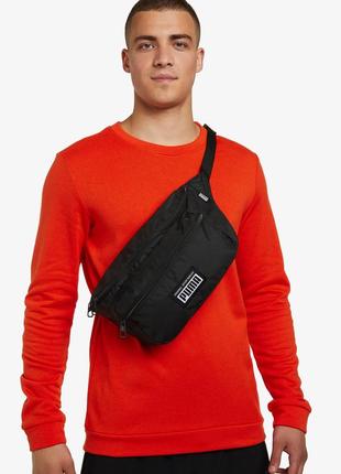 Сумка через плече puma academy waist bag / 07913401