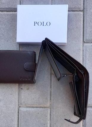 Компактний гаманець під документи. чоловічий гаманець. якісний вмісткий гаманець. туреччина3 фото