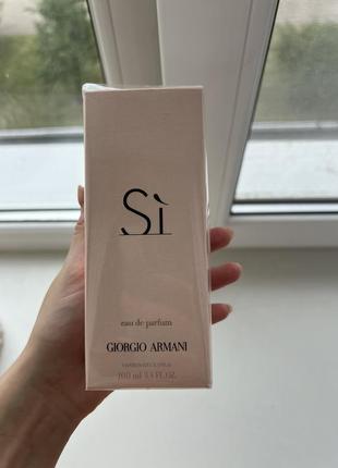 Духи giorgio armani  si