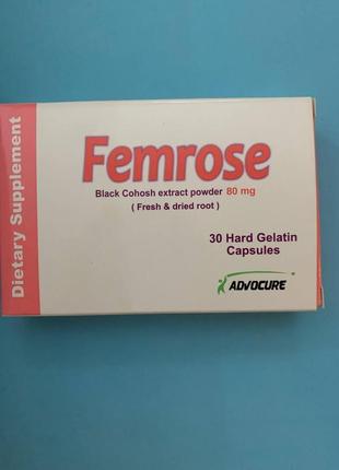 Femrose фемроуз 30 capsules