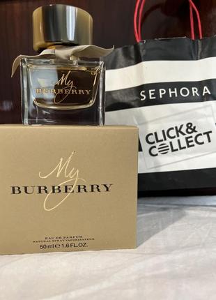 Оригінал! куплені у duty-free парфуми my burberry 50 ml2 фото