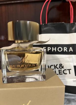 Оригінал! куплені у duty-free парфуми my burberry 50 ml1 фото