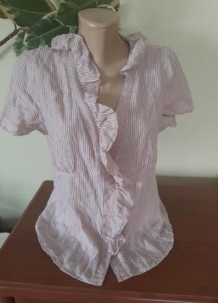 Льняная блузка max mara