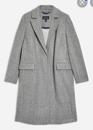 Пальто демисезонное стильное модное topshop размер 38 или м2 фото