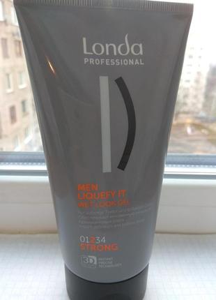 Гель блеск londa men luquefy it wet look gel1 фото