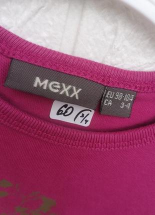 Трикотажная футболка на 3-4 года 98 104 рост mexx2 фото