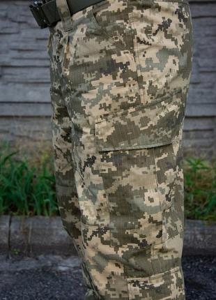 Тактические штаны летние рип-стоп пиксель 50 размер9 фото