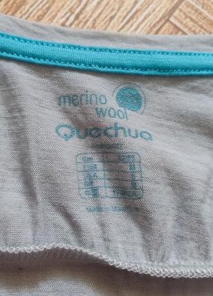 Кофта лонгслив quechua merino wool2 фото