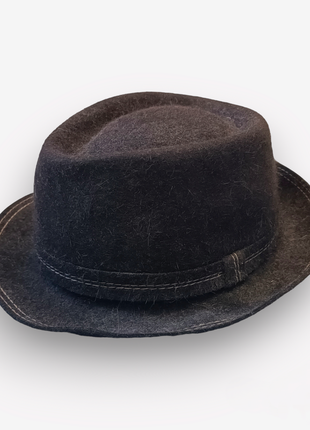 Шляпа, шляпка фетровая классика 57 размер осень/весна демисезон1 фото