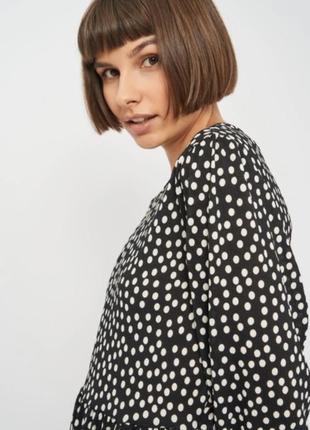 Платье в горох от stradivarius 4