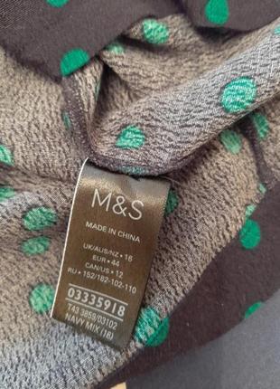 Блуза горошек m&s5 фото