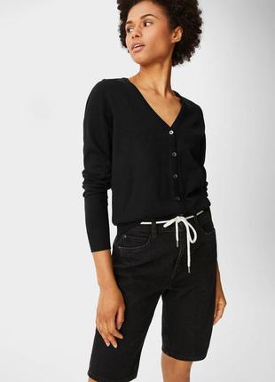 Джинсові шорти бермуди з поясом з німеччини