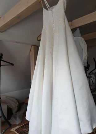 Свадебное платье вышитое3 фото