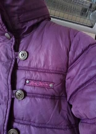 Пальто демисезонное на девочку на возраст  5 лет размер 1104 фото