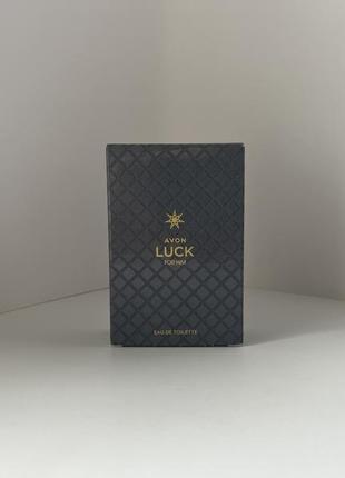 Туалетная вода avon luck for him, 30 мл.