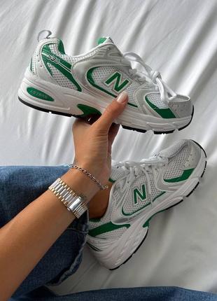 Кросівки в стилі new balance шкіра