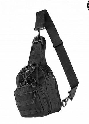 M-tac сумка однолямкова рюкзак urban line city patrol carabiner bag black