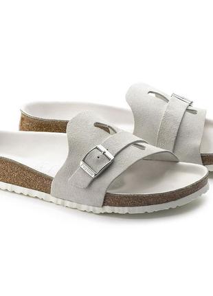 Сланцы шлепки birkenstock carmen natural leather