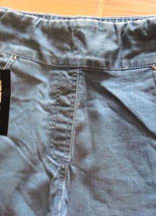 Новые стрейч. джинсы "free jeans" р.42 пояс- резинка8 фото
