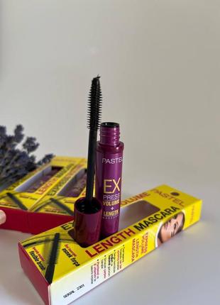 Туш pastel express volume length mascara1 фото