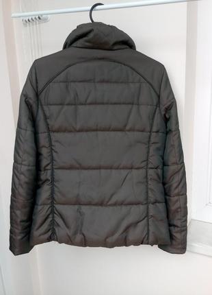 Теплая коричневая зимняя куртка colins2 фото