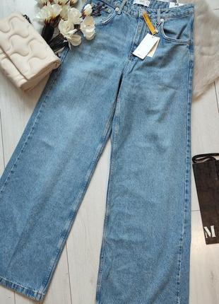 Широкие длинные джинсы от mango, 38р, испания, оригинал7 фото