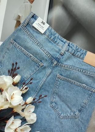 Широкие длинные джинсы от mango, 38р, испания, оригинал10 фото